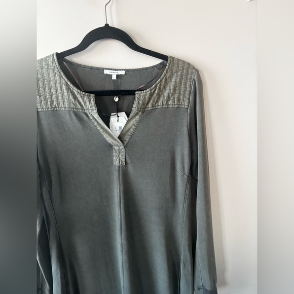 SANDWHICH_ | Dark olive Jersey dress NWT | size small - Picture 8 of 11
